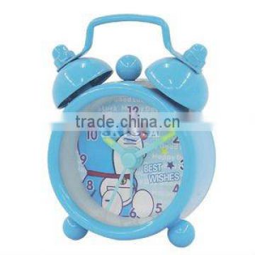 Mini Metal Alarm Clock 6010BU