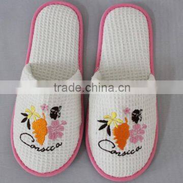 cotton waffle slipper
