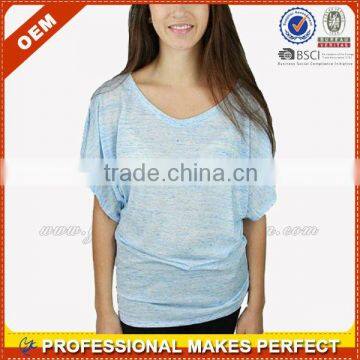 Plain custom 100% cotton t-shirt manufacturer (YCT-C0398)