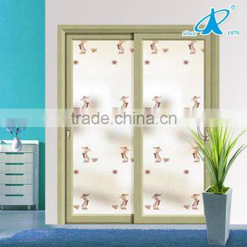 powder coated aluminum sliding door