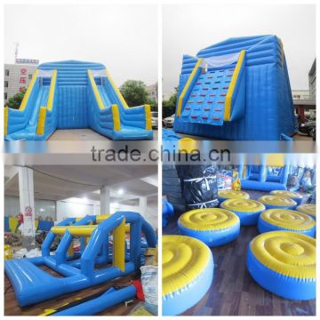 2015 new inflatable water obstacle course