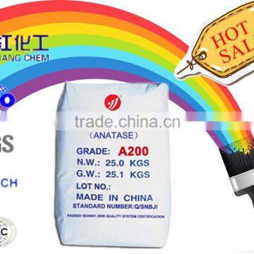 anatase grade Titanium Dioxide A200 with low heavy metal