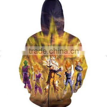 fashion xxxxl hoodies wholesale hoodies for men cartoon 3D plain thick hoodies