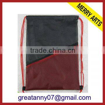 2014 alibaba new design advertising drawstring mesh bag small fabric drawstring bags cheap custom drawstring bags no minimum