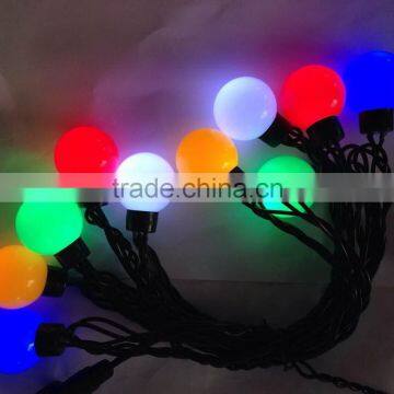 5m Multi Color LED Cotton Ball String Light for Christmas Decorative Light