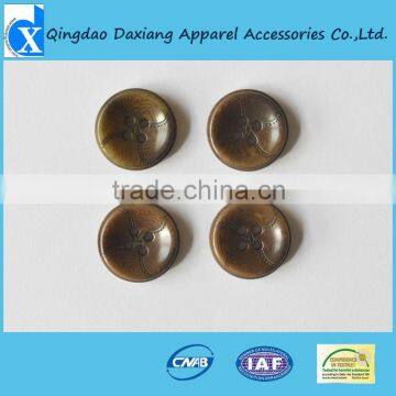 corozo nut brown button