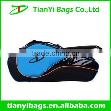 China manufacturer custom tennis bag with shoes compartment