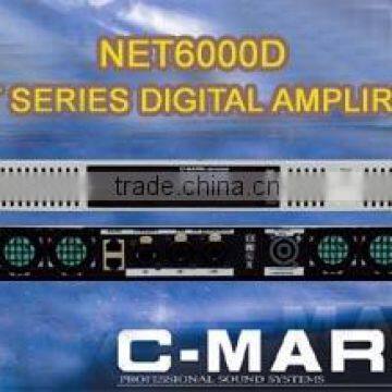 Professional DSP Digital Amplifier - C-Mark NET6000D