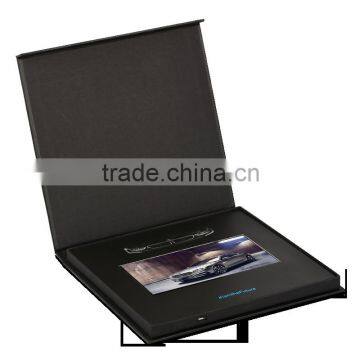 Top quality lcd video player box,video brochure card
