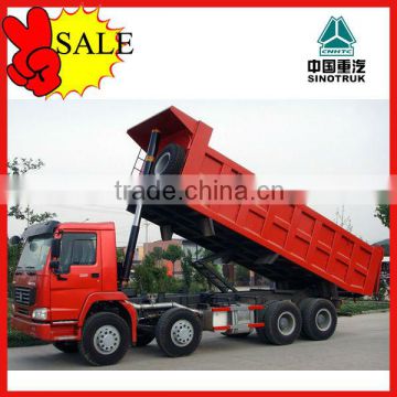 Low Price 371hp HOWO 8x4 Dump Truck RHD