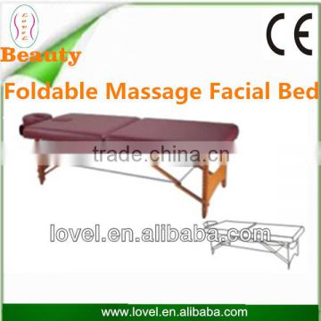 Hand-held Wooden Base with Face Hole Foldable Massage Table(CE Approval)