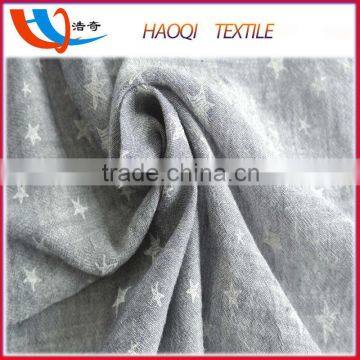 Lastest Dress Designs Double Face Cotton Wolf Print Fabric photo-5