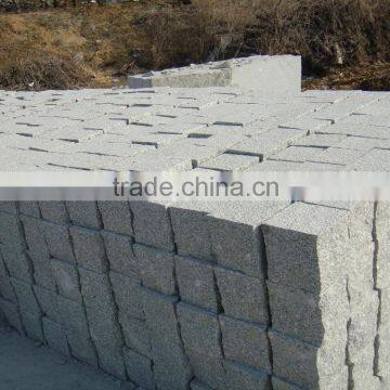 bushhammered grey granite pavement block for sale