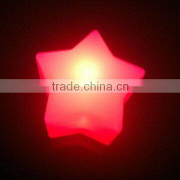 Bright egg night light/Star led night light/Led color changing square night light