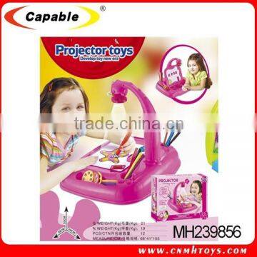 4 in 1 Projection Learning Desk Kids Learning Projector for Sale photo-4