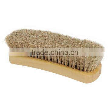 Professional 8.25" Shoe Shine Brush - Light Bristles