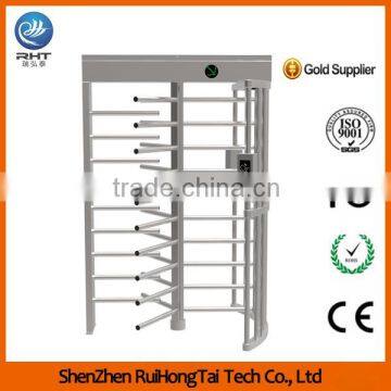 Vertical Access Control Electronic Barrier Gate Mechanism Full Height Turnstile Competitive Price