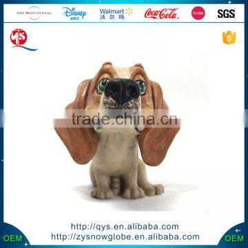 Resin Figure Dog Ornaments for Home Decorations Dog ornaments