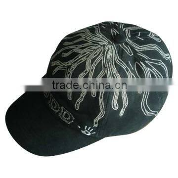 custom design full metallic embroidery baseball cap embroidery baseball cap