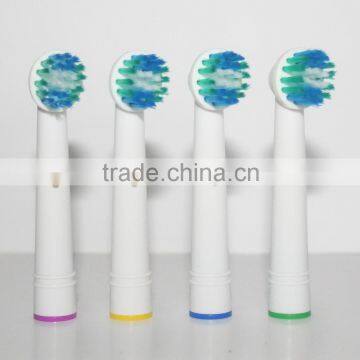 adult age group and bristle material electric toothbrush head for gum massage