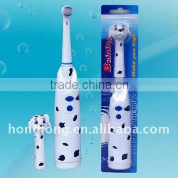 Battery operated electric toothbrush with cover on head(HL-268)