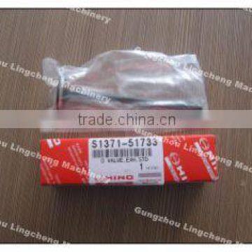 Geniune HINO excavator S1371-51733 J05E/J08E valve exhaust for SK330-8