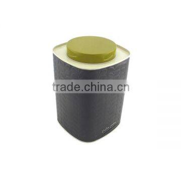 tea storage tin, tea container, metal tea case