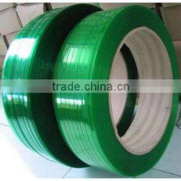 pure PET strapping band, Green pet strap band for equipment