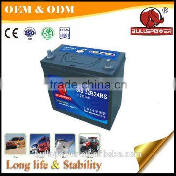 MF 12v 24v 36v 75d23l hybrid car battery replacement for toyota