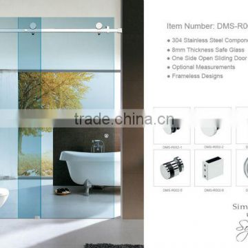 china shower glass/glass shower doors