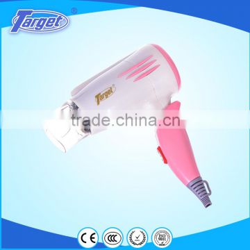 Beautiful cute foldable travel mini hair dryer