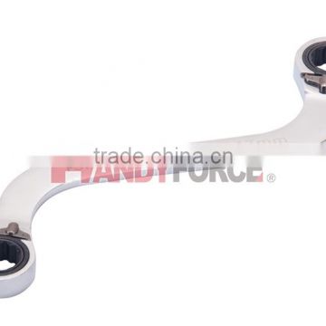 S-Shape Box End Reversible Ratchet Wrench Series, Wrench and Spanner Tool of Auto Repair Tools