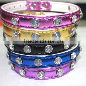 wholesale dog rhinestone collars