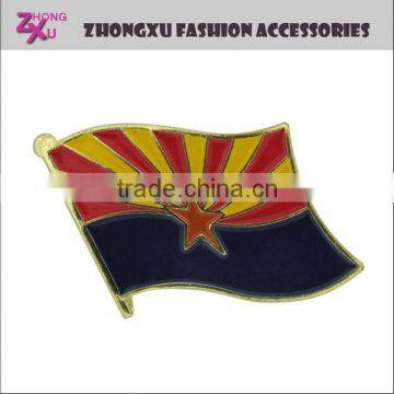 Arizona Flag Lapel Pin,Custom State Lapel Pin
