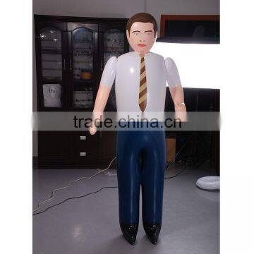 man shape inflatable cartoon for advertising/display