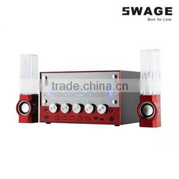 PH-Q82 2015 Hot sell High quality with LED display and kara ok Bluetooth water dancing speaker