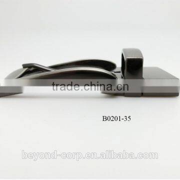 Custom Reversible Double-faced Pins Buckle Screw Fixed Belt Buckle Made in China photo-5
