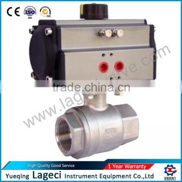 High Quality Stainless 304L Steel Pneumatic Ball Valve Sanitary