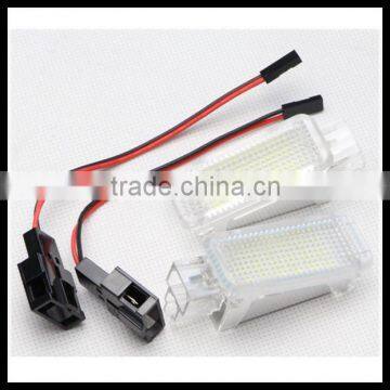 new high power bright 18 smd 7000k 12v led number license plate light lamp for seat alhambra car styling accessory parking