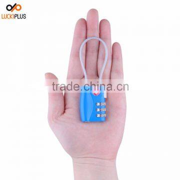 Luckiplus Luggage Locks Combination Password Locks Padlocks TSA Approved 3-Digit Blue photo-5