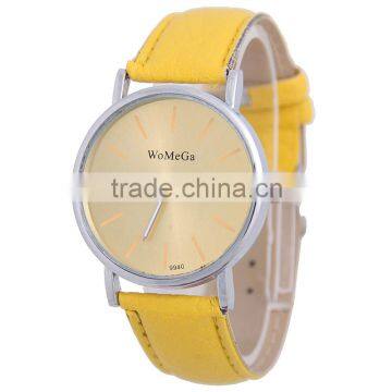 Best price Hot Selling Wholesale Unisex Beautiful Fashion Leather Watch