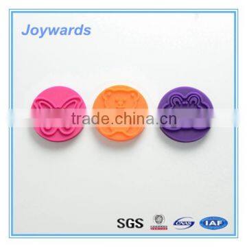 Hot Selling Food Grade Silicone Cookie Stamp With Wooden Handle photo-4