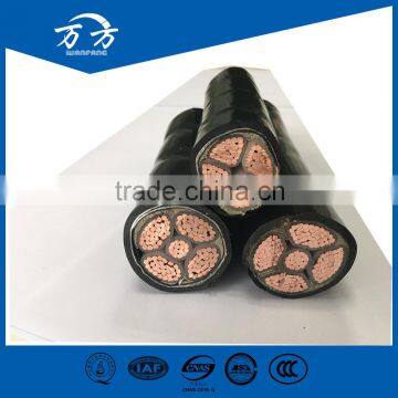 Copper Conductor Steel tape armoured 4 core armoured cable 120mm