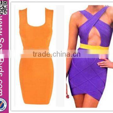 fashion latex dress women bodycon summer bandage fabric for dress fashion sleeveless 2016