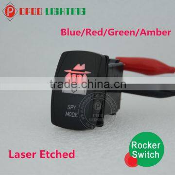 Factory sell rocker switch t85,Laser Etched ON/OFF ARB Carling rocker switch t85