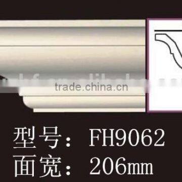 PU moulding for home design /decorative panel / PU Cornices mouldings / Ceiling Mouldings / PU Carving Chair Rails