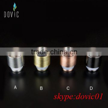 Copper color wide bore drip tip