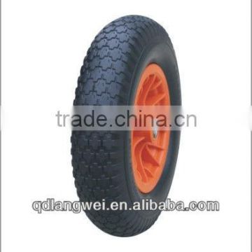 16x4.0 16 inches 4.00-8 Inflated Wheelbarrow Tire