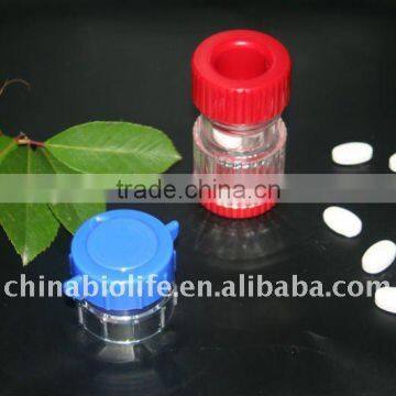 Plastic medical pill crusher