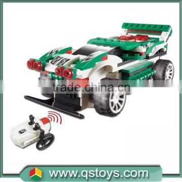 Educational building blocks DIY rc car for kids